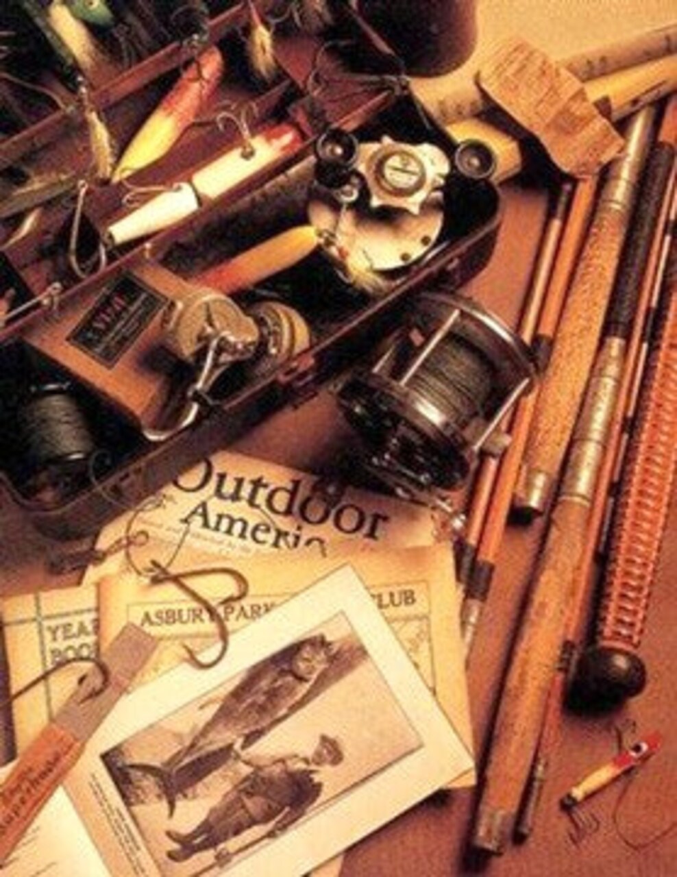 Fishing II by Michael Harrison Wall Art Décor 16 x 20 Art Print